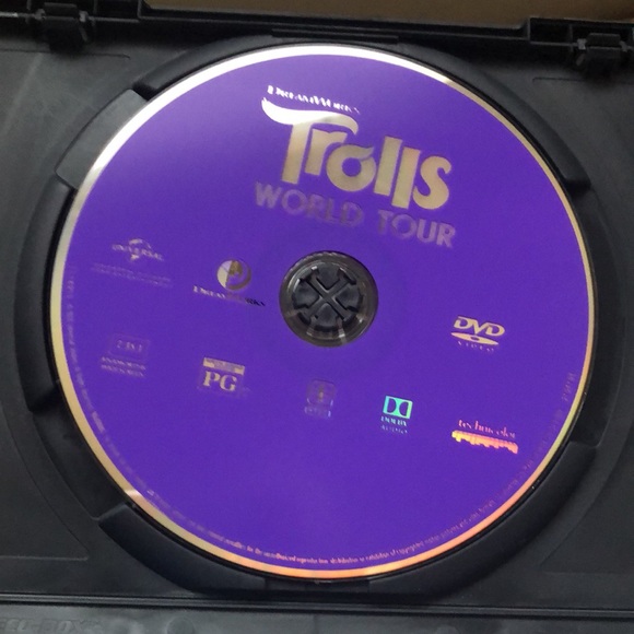 DreamWorks Trolls World Tour Dance Party Edition DVD Animated Kids Movie - Picture 5 of 10